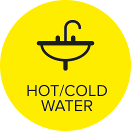 Hot/cold water